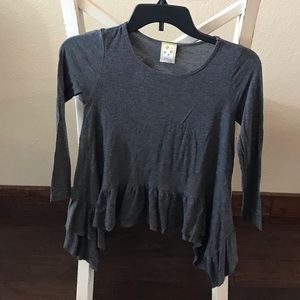 Girls Kiddo Grey Long Sleeve